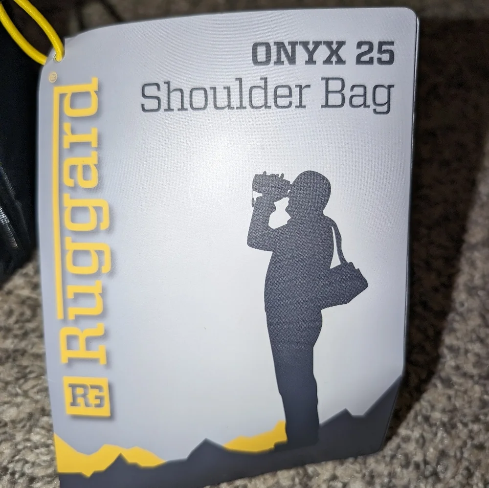 NWT RG Ruggard Onyx 25 Camera Shoulder Bag